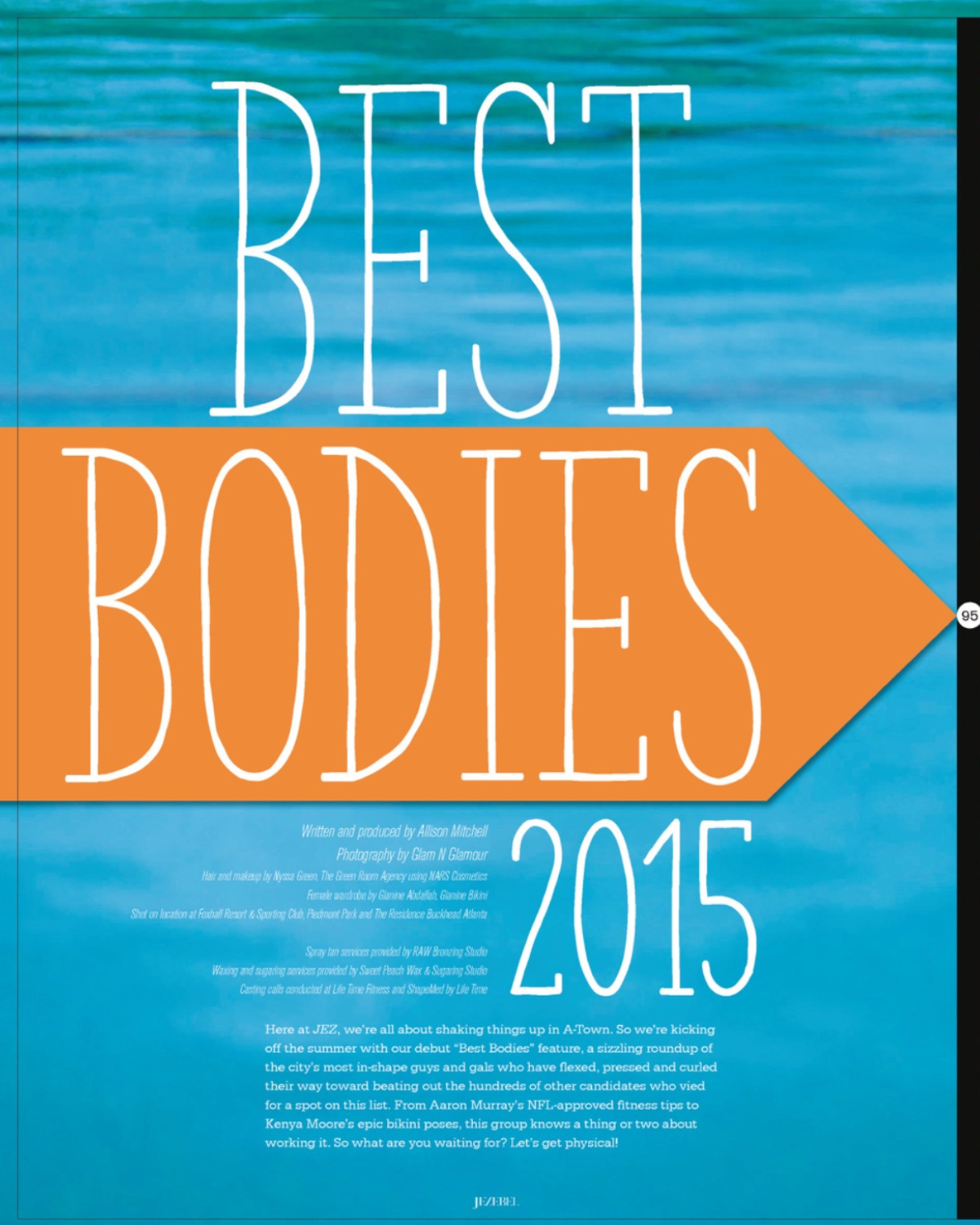 BEST FIT BODIES 2015 SWIMSUIT SPREAD - JEZEBEL MAGAZINE