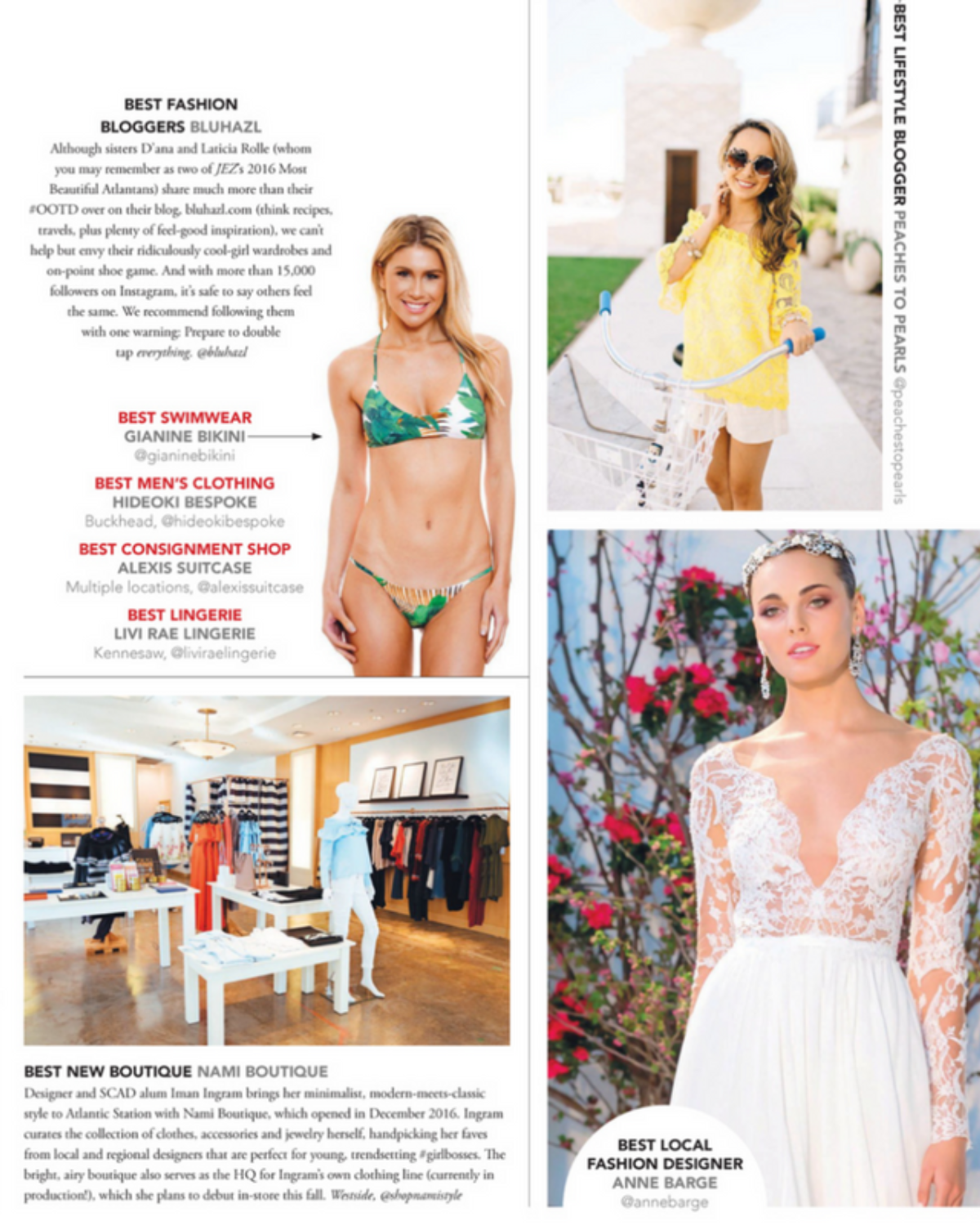 "Best Swimwear" As Seen In Jezebel Magazine