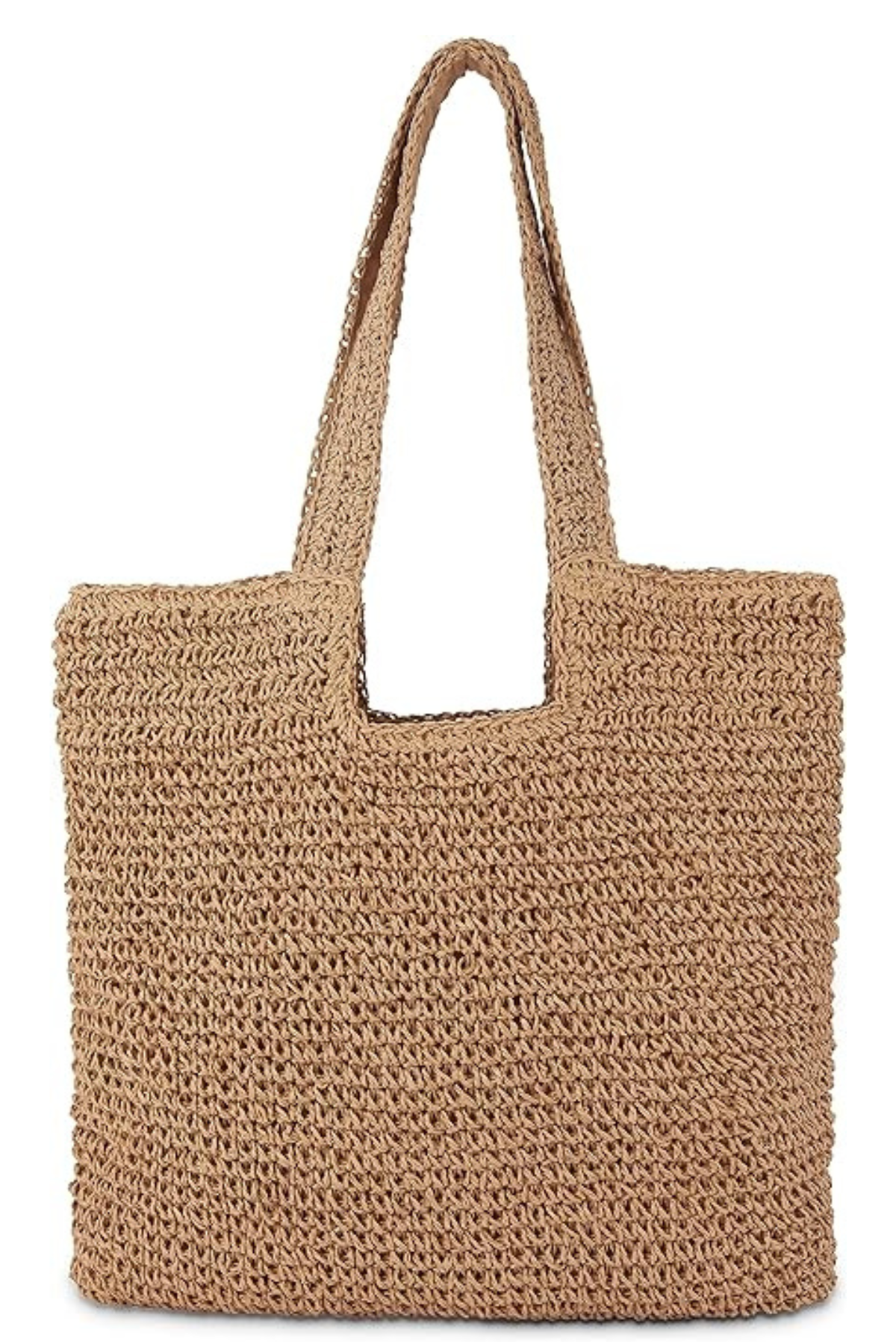 Luciana large straw tote bag