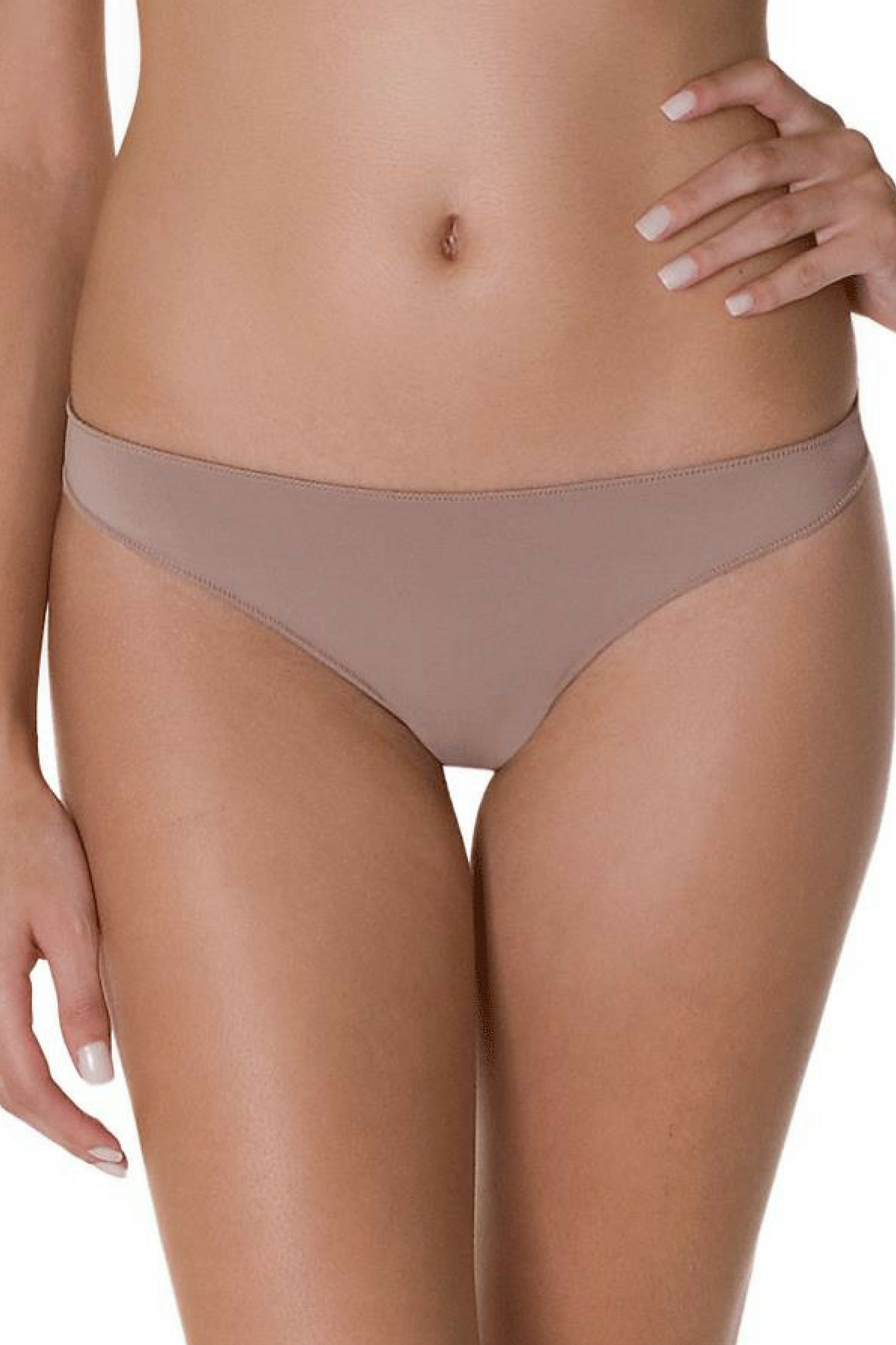 Nude Brazilian thong panty