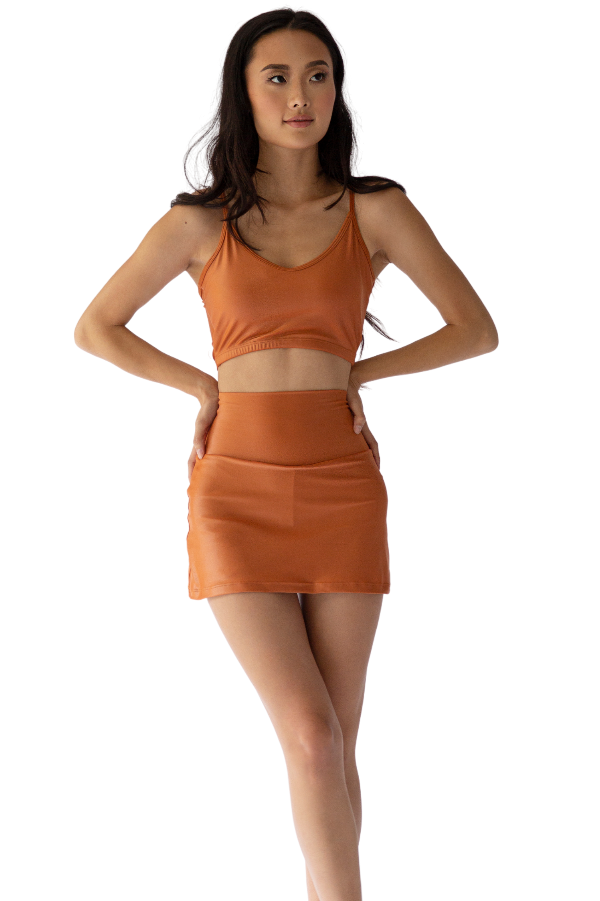 activewear sports skort. high waist