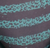 S / Green Animal Print Stripes