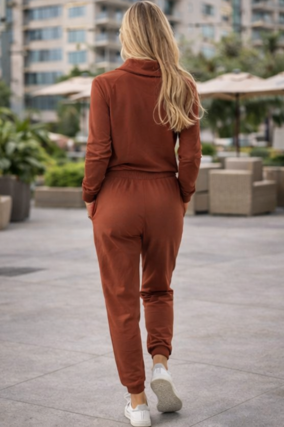 SOPHIE EXPRESSO Fleece Jogger Lounge Sweatpants