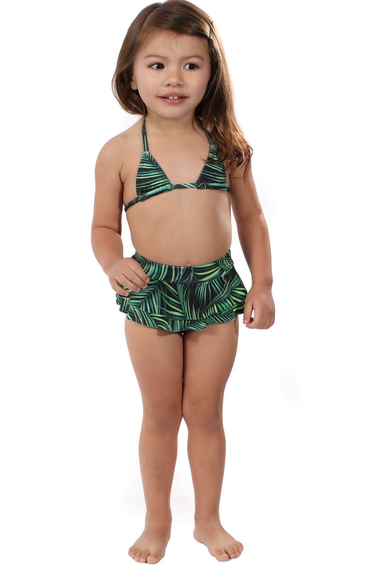 Kids Two-Piece Triangle Swimsuit Mommy and Me