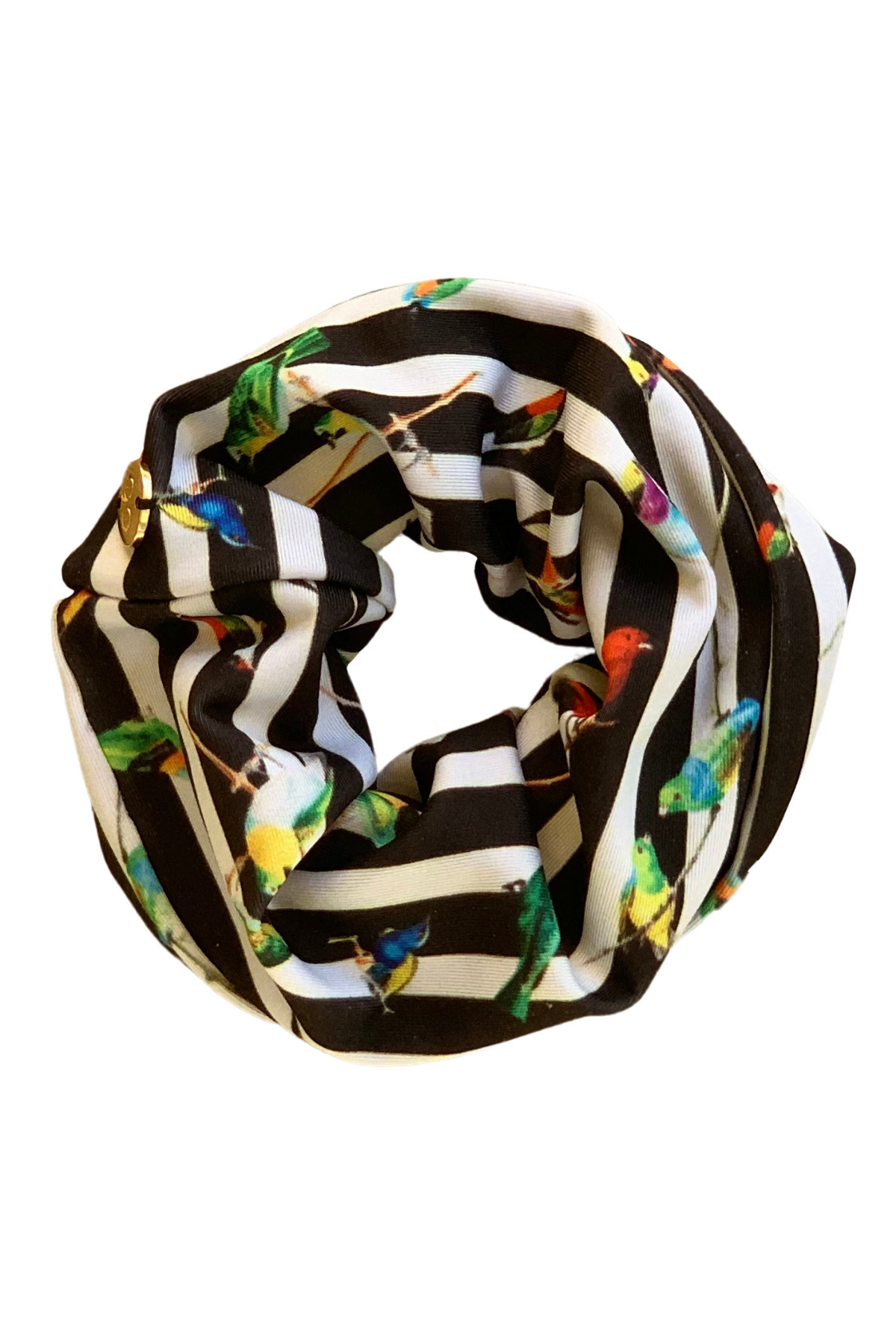 headband turban. tropical print